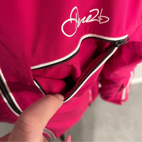 Dare2B Kids Pink Outdoor Hooded Jacket Size 10 - Picture 8 of 13